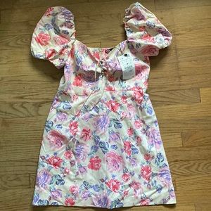 Zara floral dress